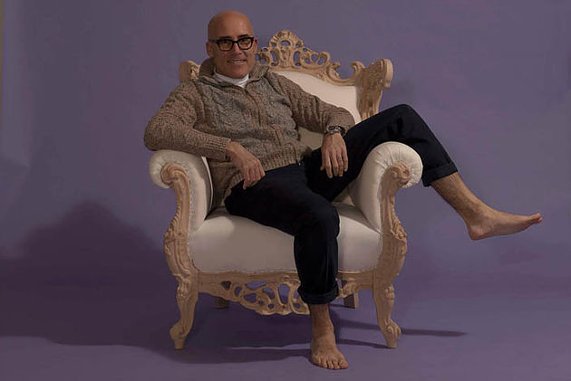  Designerul Luca Bofii in celebrul King Chair