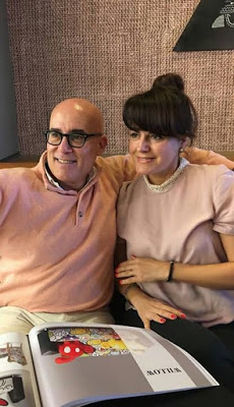  Irina Androne Owner Cuibul de Design si designerul Luca Boffi