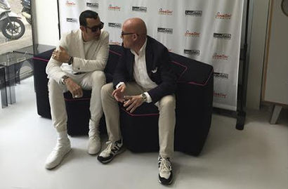 Designerii Luca Boffi si Karim Rashid